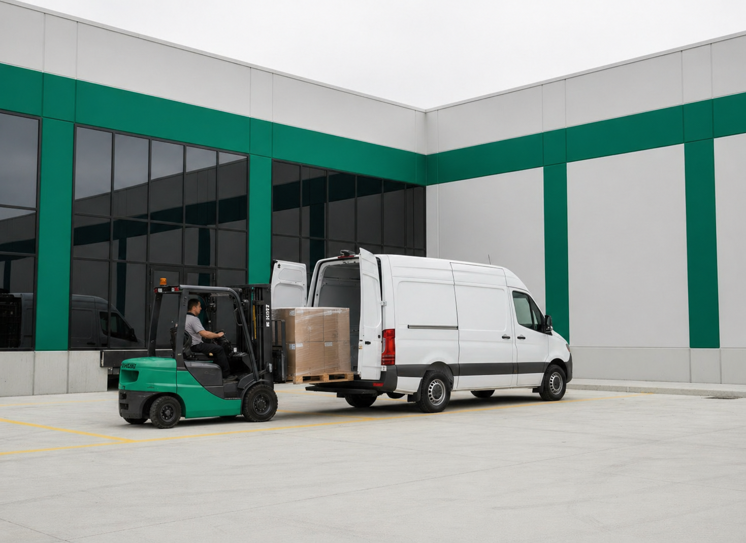 Transport anything from boxes to pallets